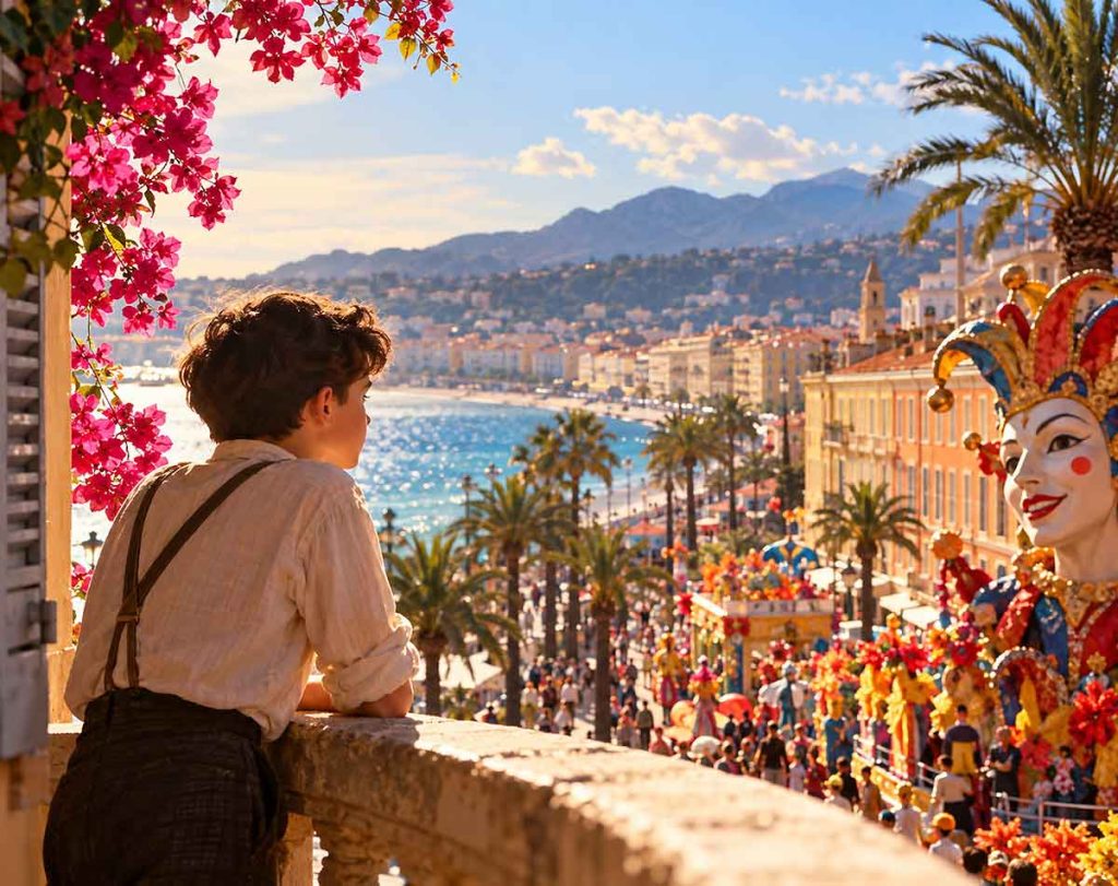 Romain Gary : les couleurs qui rassurent et les masques du carnaval de Nice